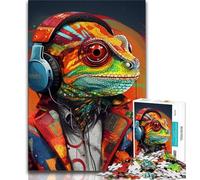 Animal Nile Crocodiles Puzzles for Adults Teens 1000 Pieces,for Educational Game Challenge Toy for Is Ideal As A Gift for The Whole Family (38x26cm)