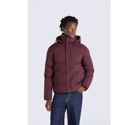 Animal Men's 'Nimbus' Breathable Adjustable Hood Thermal Tested Padded Jacket in Burgundy | Size: Large Animal Burgundy L