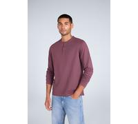 Animal Noah Mens Henley Top - Purple