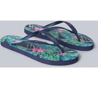 Animal Oceana Womens Printed Flip Flops - Pink - Pink - Size: 6