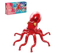 Animal Octopus Building Blocks Set, 89 PCS Creative Ocean Model Toys Construction Kit, Party Favors Classroom Prizes Rewards Gifts for Kids Boys, Girls, Ages 6+