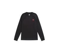 Animal Off Piste Mens Base Layer Top - Lightweight & Breathable Shirt, Warm & Cosy - Winter Skiing, Winter Sports, Walking Black XS