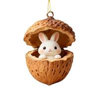 Animal Ornaments - Christmas Tree Decorations, Cute Animals Acrylic Pendant, Vibrant Color Printing, Festive Adornment Function, Decorative Holiday Decor, Perfect for Indoor Display