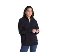 Animal Ottoman Womens Half Zip Sweatshirt - Black - Black - Size: 6