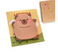 Animal Page Marker, Notepad | Animal Page Marker, Creative and Vivid Sticky Note Pad - Multipurpose Erasable Notepad for Sketching and Organizing
