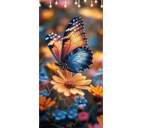 Animal Paint by Numbers Butterfly Large Paint by Numbers for Adults 90X180cm, DIY Color Oil Painting Acrylic Paints, Painting Sets for Adults Beginners, Art Crafts for Home Wall Decor, Gifts W6-756