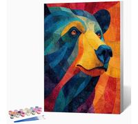Animal Paint by Numbers for Adults Abstract Paint by Numbers Kits, Hobbies for Adults Women, DIY Acrylic Pigment Color Oil Drawing Kits Wall Art for Room Decor 28x38 inch (Without Frame) -LKF0726NU