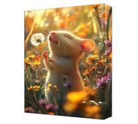 Animal Paint by Numbers for Adults Beginner Kit, 5D DIY Premium guinea pig Paint by Numbers with Acrylic Paints and Brushes, Home Wall Decor, Perfect Gifts for Christmas, 50x70cm Without Frame G-173