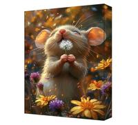 Animal Paint by Numbers for Adults Beginner Kit, 5D DIY Premium guinea pig Paint by Numbers with Acrylic Paints and Brushes, Home Wall Decor, Perfect Gifts for Christmas, 30x40cm Without Frame G-175