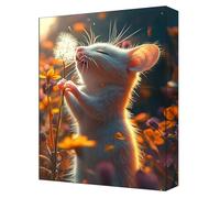Animal Paint by Numbers for Adults Beginner Kit, 5D DIY Premium guinea pig Paint by Numbers with Acrylic Paints and Brushes, Home Wall Decor, Perfect Gifts for Christmas, 70x95cm Without Frame G-174