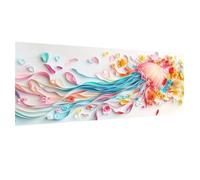 Animal Paint by Numbers for Adults, Jellyfish Large Paint by Numbers Kits on Canvas with Acrylic and Brushes, DIY Oil Painting Art Kits for Beginners, Perfect for Gift Home Decor, 8x16 Inch 02w-81