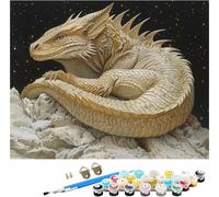 Animal Paint by Numbers for Adults, Paint by Numbers Kits Starry Sky on Canvas for Beginner, DIY Canvas Oil Painting Kit with Acrylic Pigment and Brushes, Room Decor, Gifts for Women 36x48in A-8022