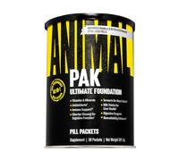ANIMAL Pak Ultimate Foundation Multivitamin, 30 Packs | 12-in-1 Comp12-in-1 Complex, Vitamins, Minerals & Amino Acids, Vitamin D3 K2 & Magnesium, 8 Tablets per Pack