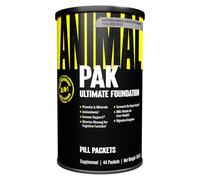 ANIMAL Pak Ultimate Foundation Multivitamin, 44 Packs | 12-in-1 Complex, Vitamins, Minerals & Amino Acids, Vitamin D3 K2 & Magnesium, 8 Tablets in each pack