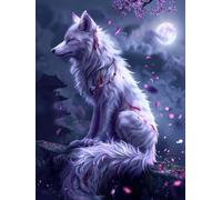 Animal Palace Paint by Numbers for Adults with Frame, Large Paint by Number Canvas Kits, DIY Color Oil Painting Acrylic Paints with Brushes, Hobbies for Adults Women, Home Wall Decor 20x30cm J8-823