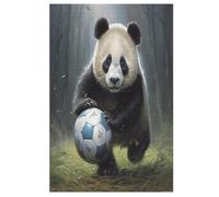 Animal Panda Adults Kids Puzzle Jigsaw 1000 Pieces Educational Toy Game Family Decoration （78×53cm）
