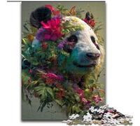 Animal Panda Art 1000 Piece Jigsaw Puzzle for Adults Teens, Educational Games Home Decoration Deal As Gifts for The Whole Family (26x38cm)