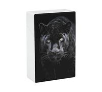 Animal Panther Cigarette Case - Waterproof & Crush Proof Cigarette Holder Case for 20 King Size Cigarettes, Portable Pocket Size Travel Box for Men & Women
