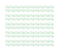 Animal Paper Clips 100 Pcs | Plastic Coated Wire Protected Coating | Cute Bookmark Clips for Office/School/Scrapbooking | Fun Document Organizer Clips (Green)