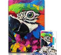 Animal Parrot 1000 Piece Jigsaw Puzzle for Adults Teens,Stress Reliever Difficult Challenge Unique Home Decor And Gifts (38x26cm)