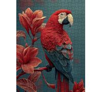 Animal Parrot Jigsaw Puzzle 6000 Piece, Puzzles for Adults 6000, The Impossible Challenge, Jigsaw Puzzle Games Classic Educational, Wooden Puzzles, for Home Wall Decoration Gift FNKL1-281