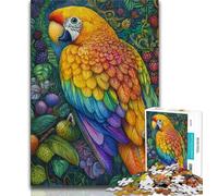 Animal Parrot Jigsaw Puzzles for Adults 1000 Pieces,Help The Brain Exercise Addictive Toys to Cultivate Patience Suitable for Couples (75x50cm)