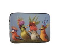 Animal Party Laptop Case 10 inch, Shockproof Protective Computer Sleeve Cover Water Resistant Laptop Bag Carrying Tablet Cover Briefcase Handbags Gifts for Men Women