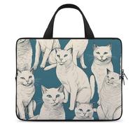 Animal Patterns Laptop Sleeve Ultra-Thin, Waterproof 12inch Laptop Bags, Portable Protective Computer Bag with Hand Strap