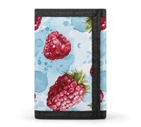 Animal Patterns Trifold Wallet Front Pocket Coin Purse - Slim Credit Card Holder for Men & Women, Light Blue Pattern, One Size, Classic