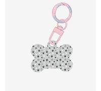 Animal Paw Prints Printing 1 Pc Dog Bone Shape Id Tags Double Sided with Key Ring Craft for Pets