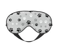 Animal Paw Prints Sleep Eye Mas Updated Design Light Blocking Night Eye Blinder Men Women Shift Work Travel