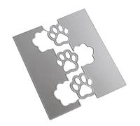 Animal Paws Print Die Cut Templates Molds Embossing Stencils Metal Cutting Dies For Scrapbooking Card Making Decoration