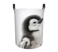 Animal Penguin Laundry Basket Hamper Large Kids Storage Basket Toy Organizer Bins For College Dorms, Boys Girls Baby Bedroom,Bathroom