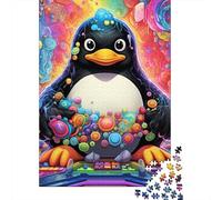 Animal Penguins 1000 Pieces Puzzles Paper Puzzle for Teenager Funny Jigsaw Puzzles 1000pcs (38x26cm)