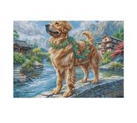 Animal Pet 1000 Piece Jigsaw Puzzles Adults Kids Jigsaws Dining Room Decor Accent Whimsical Challenging Puzzle Stress Relief 300 PCS