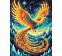 Animal Phoenix 300 Piece Jigsaw Puzzle for Adults, Creativity, Challenging and Difficult Puzzle, Brain Teaser Puzzles for Adults 300 Pieces for The Whole for Women, Men
