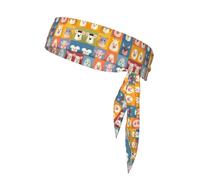 Animal Pictures Sports headband for outdoor running, mountain climbing and cycling forehead protection