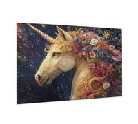 Animal Piece Jigsaw Puzzle 1500 Jigsaw Puzzles for Adults Unicorn Impossible Puzzle Challenging High Difficulty Family Activity, Gift Box Packaging, Great Gift Idea for Family Friends 87x57 CM -141y