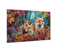 Animal Piece Jigsaw Puzzle 3000 Jigsaw Puzzles for Adults Forest Impossible Puzzle Challenging High Difficulty Family Activity, Gift Box Packaging, Great Gift Idea for Family Friends 81x122 CM -1311y