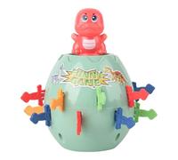 Animal Pirate Board, Surprise Barrel Game, Sturdy ABS Portable Easy Storage Lightweight Compact Bright Colors Turn Taking, Kids Board Game for Fun Activity Home Family Friends, 5.12x4.33x8.27Inches