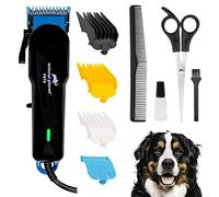 Animal Planet 59509 Corded Professional Pet Clippers Kit and Accessories/Dog & Cat Fur Trimmer/High Precision Low Noise Shaver