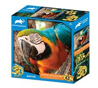 Animal Planet Parrot 3D Effect 63 Piece Puzzle