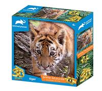 Animal Planet Tiger 3D Effect 63 Piece Puzzle