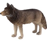 MOJO - Timber Wolf Standing Hand-Painted Toy Figure Woodland Collection Tr