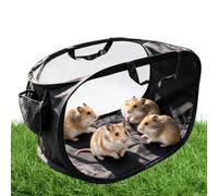 Animal Playpen Breathable Portable Foldable Fine Mesh