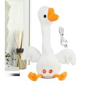 Animal Plush | 34cm Rechargeable Mimicking Repeating What You Say Recording Decor | Stuffed Animals for Kids - for Girl Boys Children Birthday Bedroom Sofa Car