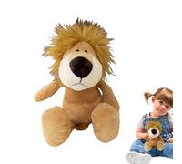Animal Plush - 9.8 Inch Soft Cotton, Durable Huggable Stuffed Toys | Lion Elephant Monkey Jungle Collection, Kids Plush Pillow, Party Favor, Cuddly Toy, EducationalPlush, Wildlife Doll,