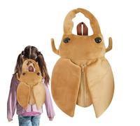 Animal - Plush Beetle Stuffed Animal, Cute Plush Bag | Travel Daily Use Essential, Boys Girls School Carrier, Kids Adventure Fun Companion