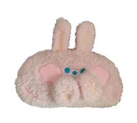 Animal Plush Pencil Case, Large Capacity Makeup Cosmetic Bag, Portable for Teens Girls School Supp Soft Plush School Supplies Pouches