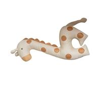 Animal Plush Toy, Slow Pillow Funny Cartoon Plush Toy Bright Color PP Cotton Decoration Baby Living Room (Brown Dot Giraffe)